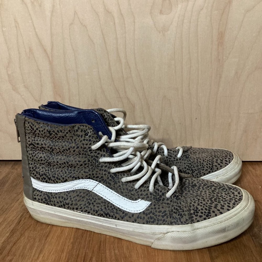 Vans Women's Sk8-hi Slim Zip Sneaker Size W 9.5